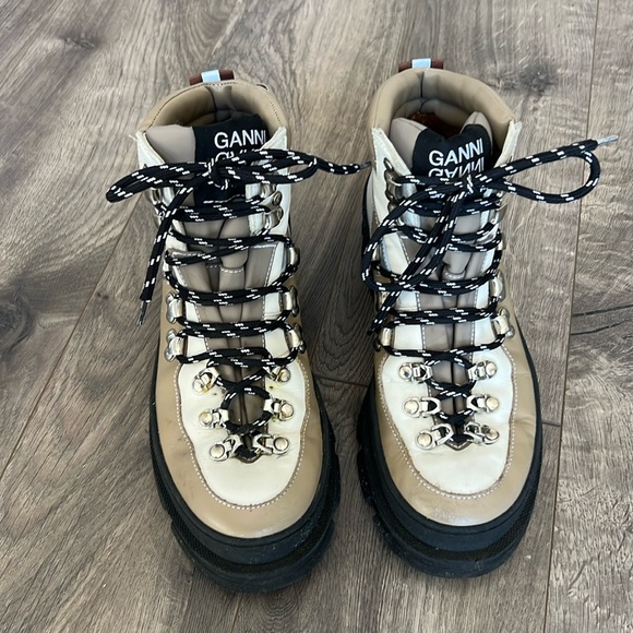 Ganni Leather Boots - Picture 5 of 12